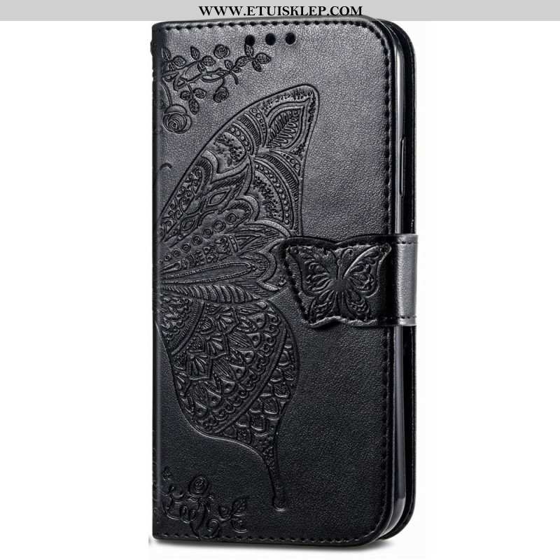 Etui Folio do Xiaomi 13 Barokowy Motyl